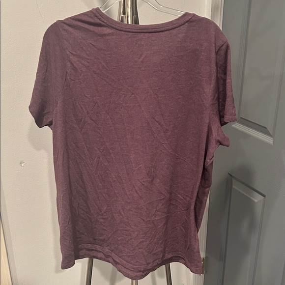 Sonoma /Khol’s Purple/brown Graphic Tee with Floral Design - Picture 5 of 5
